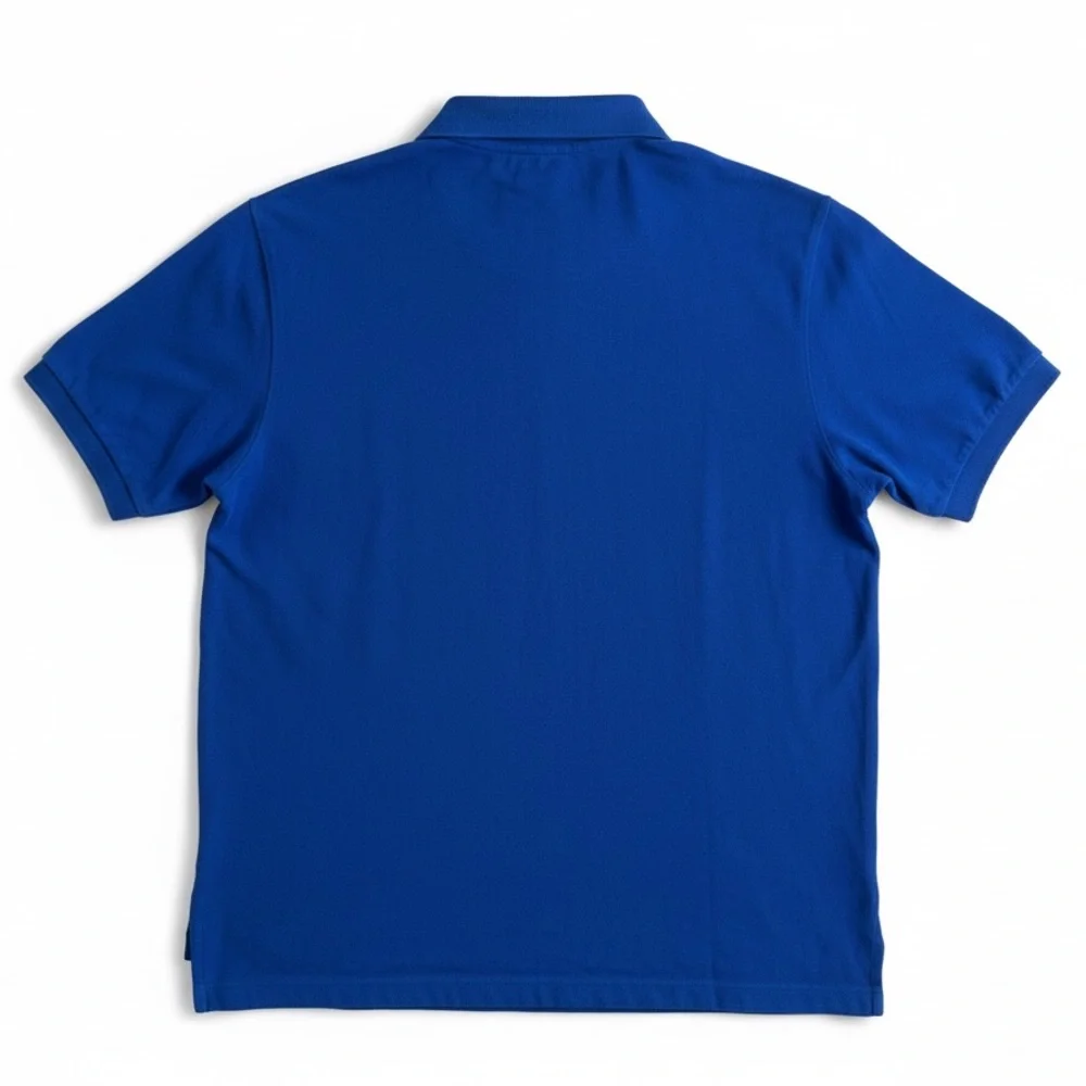 Ralph Lauren Polo Shirt Classic Fit Cotton Tee Golf Resort Preppy Blue Size XXL